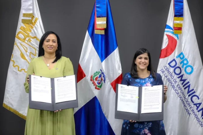 Con el objetivo de promover la productividad de las mujeres empresarias de República Dominicana, el Centro de Exportación e Inversión de la República Dominicana (ProDominicana) y la Asociación Dominicana de Mujeres Empresarias (ADME), firmaron un acuerdo de colaboración para desarrollar un portafolio de servicios en beneficio de las féminas en el sector empresarial dominicano.