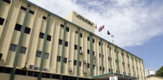 En el Hospital Central de las Fuerzas Armadas (FF. AA.), fueron inaugura nuevas áreas de pediatría, en un acto encabezado por el ministro de Defensa, teniente general Carlos Luciano Díaz Morfa, ERD.