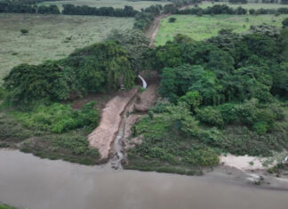 INDRHI realiza pruebas de bombeo en el canal La Vigía; está listo para operar