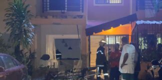 Se reportó la madrugada de este lunes, una fuerte explosión en el residencial Bienaventuranzas Norte, ubicado en la Jacobo Majluta, Santo Domingo Norte, el cual tuvo como resultado una persona herida y grandes pérdidas materiales.