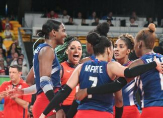 Ellas lograron su presea dorada tras disponer 3-0 de Brasil, en el partido final del evento de voleibol celebrado a casa llena en la arena Parque O´Higgins.