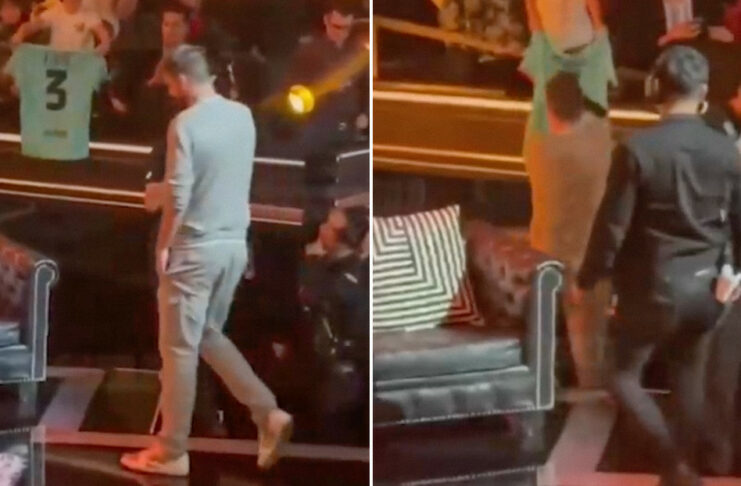 Gerard Piqué cae por un agujero de dos metros de profundidad en un evento en México