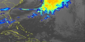 La Oficina Nacional de Meteorología informó que un área de baja presión ubicada en el Atlántico Subtropical, tiene un 20 % para convertirse en un ciclón tropical o subtropical en las próximas 48 horas y un 50% en los próximos 7 días.