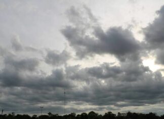 Nubes dispersas y lluvias en algunas provincias este sábado