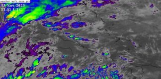 La Oficina Nacional de Meteorología (Onamet) informó este miércoles que el fenómeno tropical ubicado actualmente al suroeste del mar Caribe tiene el potencial de producir lluvias fuertes para el viernes, sábado y domingo próximos en la República Dominicana.