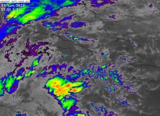 La Oficina Nacional de Meteorología (Onamet) informó este miércoles que el fenómeno tropical ubicado actualmente al suroeste del mar Caribe tiene el potencial de producir lluvias fuertes para el viernes, sábado y domingo próximos en la República Dominicana.