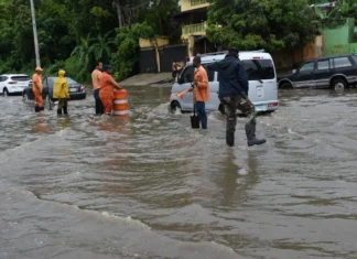 Debido al disturbio que incide en la República Dominicana, en las últimas 24 horas, Villa Altagracia ha sido la localidad donde más se ha registrado acumulados de lluvias, con 284 milímetros.