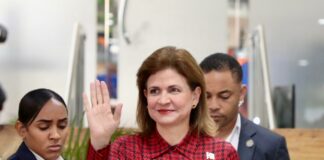 La vicepresidenta Raquel Peña encabezó este lunes en la reunión número 23 de seguimiento al plan seguridad ciudadana.