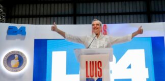 Luis Abinader ganaría en primera vuelta las elecciones con el 54% de los votos, superando a Leonel Fernández que recibiría un 29%, Abel Martínez 15% y Miguel Vargas 2%, si las votaciones se hubieran dado durante las fechas del estudio.