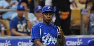 Por segunda vez en tres días, los Tigres del Licey blanquearon 8-0 a los Leones del Escogido y volvieron a ocupar la tercera posición de la tabla de posiciones.