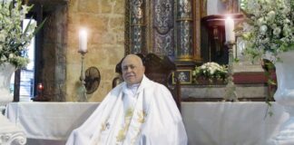 Falleció este 24 de diciembre, Fray Máximo Rodríguez, párroco de la iglesia Las Mercedes, Fray Máximo Rodríguez.