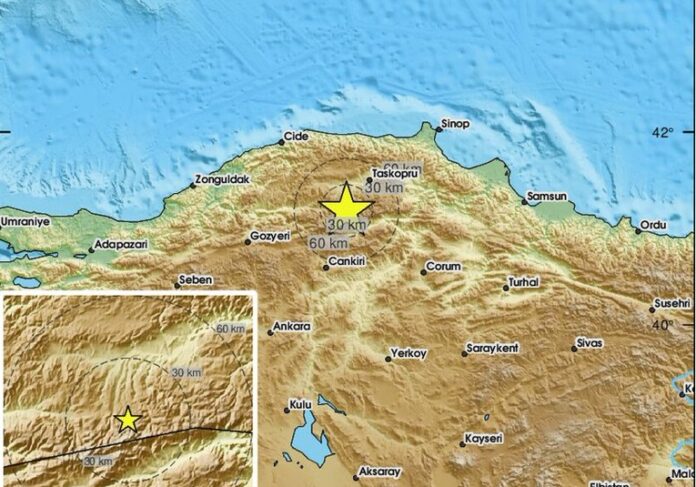 Sismo de magnitud 4,7 en Turquía