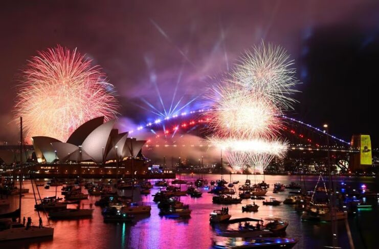 Ya es 2024 en Australia, Nueva Zelanda, Kiribati y Samoa