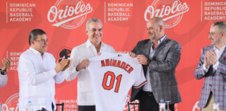 Abinader encabeza inauguración de nueva academia de los Orioles de Baltimore
