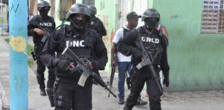 La Dirección Nacional de Control de Drogas (DNCD) intervino el sector Capotillo, del Distrito Nacional, y apresó a 17 supuestos delincuentes y ocupó más de 20 mil gramos de narcóticos, armas y 30 máquinas tragamonedas.