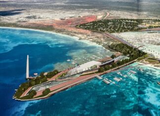 Ya se encuentra en esta zona y se prepara para atracar el barco Pearl de la empresa Norwegian, el primero que llega a esta parte del país tras la transformación del muelle de carga en una moderna terminal para cruceros.