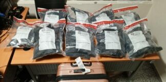 Incautan en el AILA maleta cargada con 17 paquetes de marihuana Fueron incautados 17 paquetes de marihuana durante un operativo de inspección, desarrollado en el Aeropuerto Internacional de las Américas, JFPG.