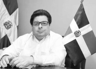 El presidente Luis Abinader emitió decreto 658-23 que declara duelo oficial el día 3 de enero del presente año, por el fallecimiento del embajador Frank Hans Dannenberg Castellanos.