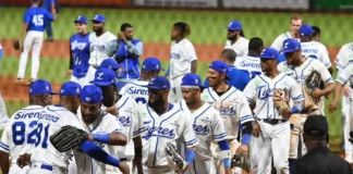 Liderados por el bate de Cristhian Adames, los Tigres del Licey doblegaron a los Gigantes del Cibao, lo que les permitió empatar en el primer lugar de la semifinal con las Estrellas Orientales, que cayeron este miércoles ante Leones del Escogido en la postemporada de la Liga de Béisbol Profesional de la República Dominicana (Lidom).