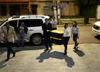 La procuradora fiscal Sourelly Jáquez declaró ante medios de comunicación que en el expediente de solicitud de medida de coerción contra los imputados en la Operación Nido, el Ministerio Público solicita prisión preventiva y la complejidad del caso.