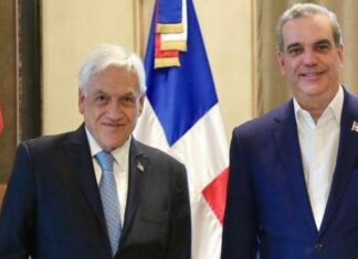 Abinader expresa sus condolencias por muerte de Sebastián Piñera El presidente de la República, Luis Abinader, expresó este martes sus condolencias por la muerte del exmandatario chileno Sebastián Piñera, quien falleció en un accidente aéreo, luego de que el helicóptero que pilotaba se precipitara.