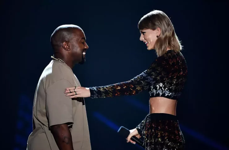 Kanye reaviva las llamas de su guerra con Taylor Swift