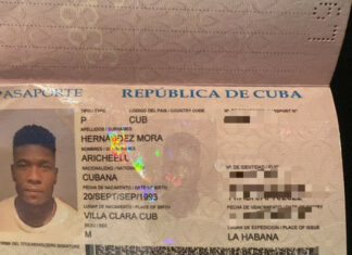 Migración dice futbolista Cubano fue detenido porque documentación para estar en RD está vencida