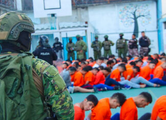 Ordenan la intervención simultánea de cuatro peligrosas cárceles en Ecuador