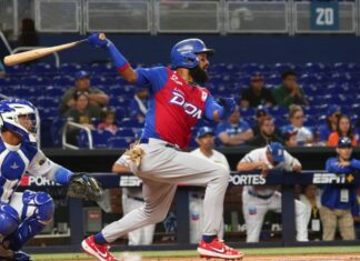 RD derrota a Nicaragua y logra su primera victoria en la Serie del Caribe 2024 Con dos carreras en la parte alta del octavo episodio, los Tigres del Licey pudieron venir de atrás y derrotaron 5 por 4 al equipo representante de Nicaragua para así obtener su primera victoria en la Serie del Caribe Miami 2024.
