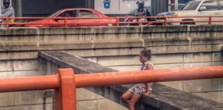 Rescatan joven intentó suicidarse en paso a desnivel de la 27 de Febrero