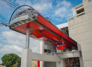 Santo Domingo, República Dominicana.- El gobierno inaugurará el 17 de marzo el teleférico de Santiago y abrirá en dos semanas la licitación de otro sistema de transportación de ese tipo desde el kilómetro 9 de la autopista Duarte hasta Haina, en Santo Domingo Oeste, informó este martes el presidente Luis Abinader.