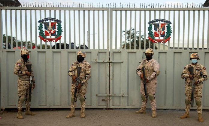 El Ejército de República Dominicana mantiene el reforzamiento militar en la zona fronteriza para garantizar la seguridad.