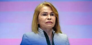 Agentes de la Policía Nacional y del Cuerpo Especializado en Seguridad Fronteriza Terrestre (CESFRONT), acordonaron la zona del mercado fronterizo tras las amenazas de la ex senadora Sonia Mateo de encadenarse para evitar que se efectué el mercado.