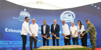 Abinader da primer palazo para extender la línea 1 del Metro