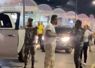 Apresan hombre que enfrentó policías en el Aeropuerto del Cibao