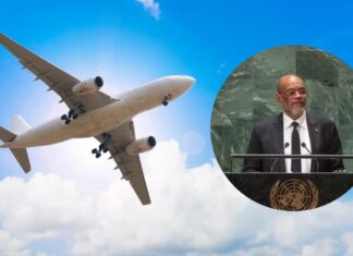 En pleno vuelo, Gobierno de EE.UU. le pidió a Ariel Henry que renunciara, reporta el Miami Herald El periódico estadounidense Miami Herald asegura la mañana de este miércoles que la administración de Joe Biden le propuso en pleno vuelo al primer ministro haitiano Ariel Henry que aceptara un gobierno de transición y que renunciara al cargo.