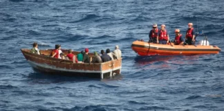 Ciudadanos reportaron como desaparecidas a dos mujeres, quienes salieron hace ocho días en una travesía hacia Puerto Rico en una yola y hasta el momento no saben de su paradero.