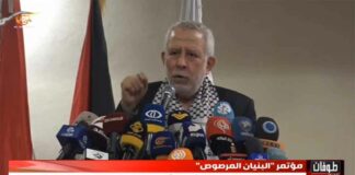 El dirigente del movimiento de resistencia palestino Yihad Islámica, Muhammad al-Hindi, llamó hoy aquí a los árabes a no tratar a Israel, ya sea en términos de los cruces o en la importación de mercancías.