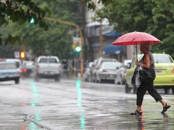 Aguaceros y tormentas eléctricas por incidencia de sistema frontal