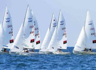 Angola clasifica dupla de vela para Juegos Olímpicos de París Angola festeja hoy la clasificación para los Juegos Olímpicos de París 2024 de la dupla formada por Matias Moutinho y Manuela Paulo, tras terminar primeros entre los países africanos en el Campeonato Mundial de vela 470.