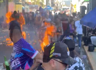 Once pacientes son atendidos en centros Red Pública tras sufrir quemaduras en carnaval de Salcedo