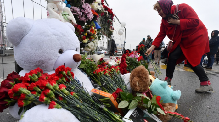 Declaran el 24 de marzo día de luto nacional en Rusia