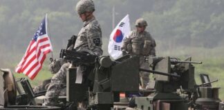Corea del Sur y Estados Unidos iniciaron hoy un ejercicio aéreo conjunto en el que participan sus aviones de combate, de conjunto con el principal adiestramiento de primavera de ambos países, informó aquí la Fuerza Aérea surcoreana.