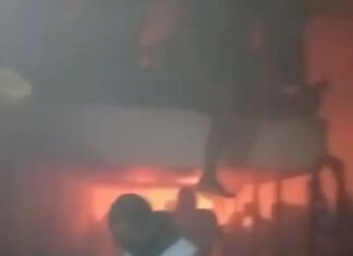 Motín provoca fuego en cárcel preventiva de Higüey