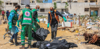 Israel rechaza el llamado de EE.UU. para investigar fosas comunes en Gaza