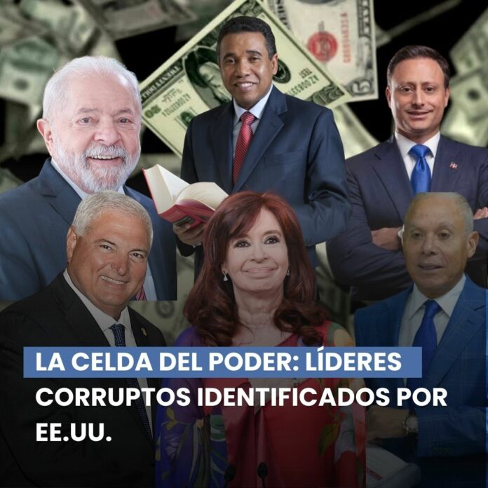La celda del poder: líderes corruptos identificados por EE. UU.