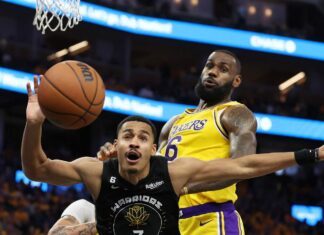 Warriors y Lakers se juegan pase directo a postemporada de NBA