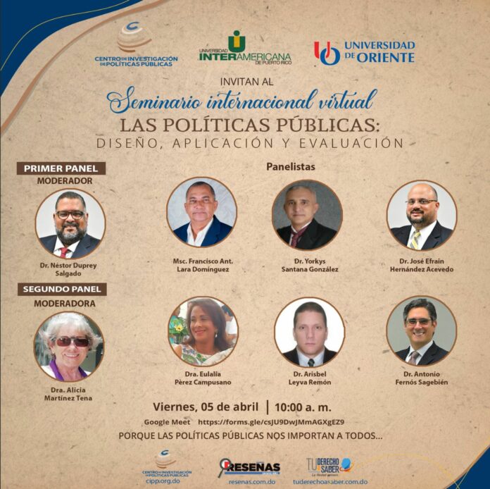Realizarán primer seminario internacional virtual sobre policías públicas
