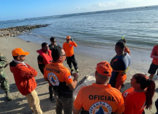 Hallan primer cadáver de las tres personas desaparecidas en playa de Puerto Plata