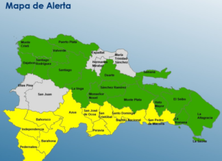 Aumentan a 16 las provincias en alerta verde